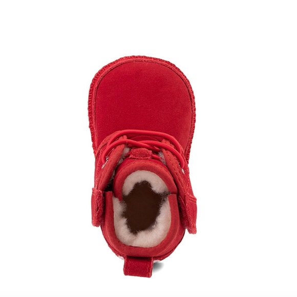 UGG Neumel Chukka Boot Samba Red Baby Size 1 - Picture 5 of 7